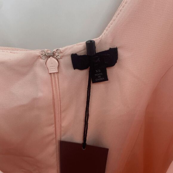 Revolve NBD Adios Womens Powder Pink New Asymmetrical Tank Mini Dress XSmall - Picture 4 of 12